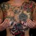 Tattoos - I Will Fight For You My Cub Womans Chest Piece  - 96348